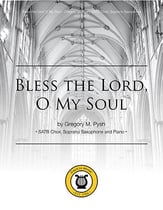 Bless the Lord, O My Soul SATB choral sheet music cover